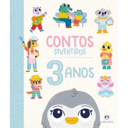 Livro - Contos divertidos  - 3 anos