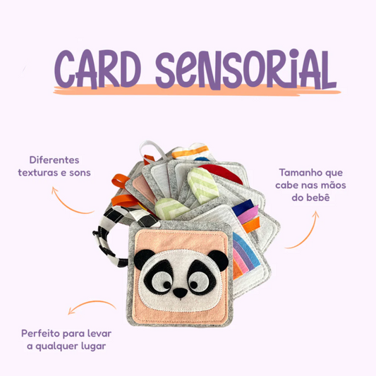 Card Sensorial Baby