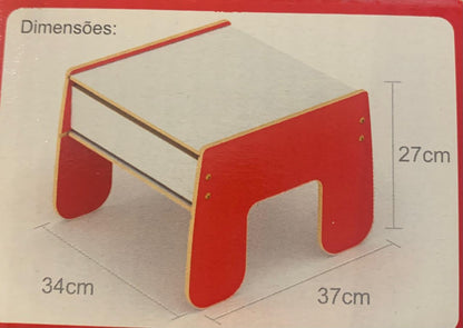 Mesinha Didática 2 em 1