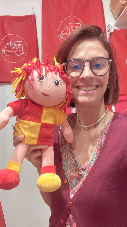 Boneca Emilia - Sitio do Pica Pau Amarelo