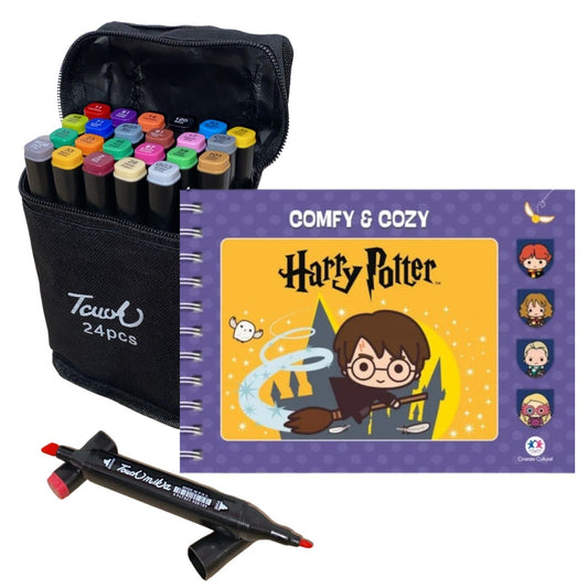 Harry Potter Comfy & Cozy + 24 canetinhas