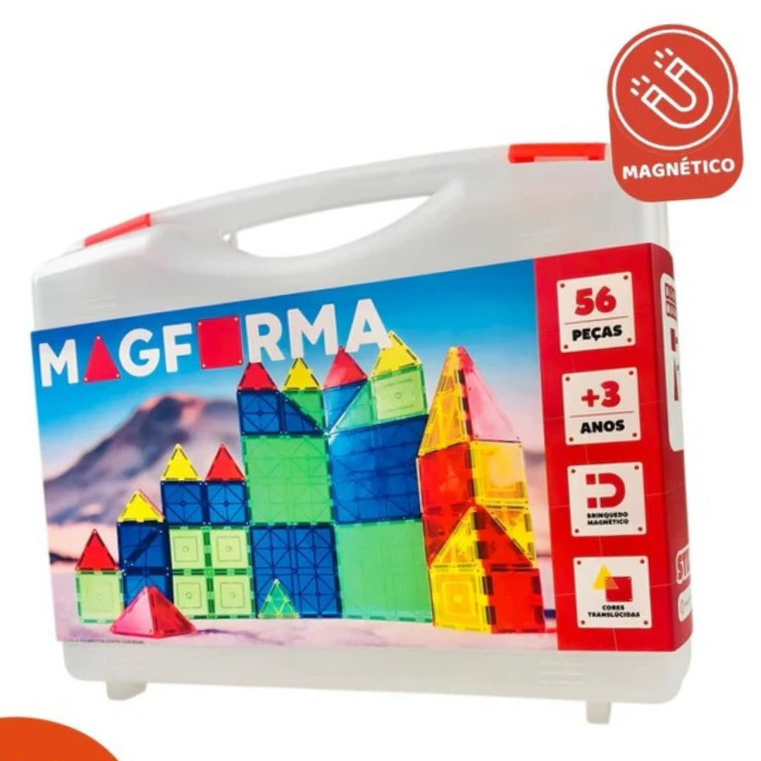 Blocos Magneticos 56 peças