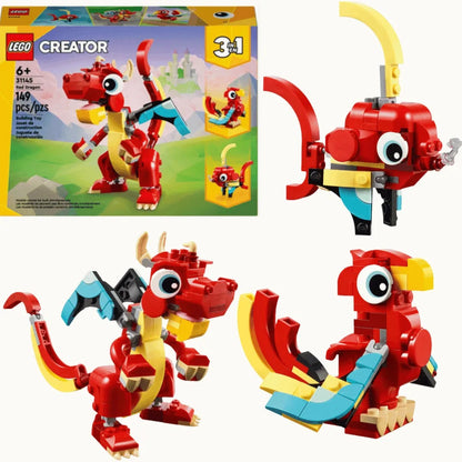 LEGO - Dragão Vermelho - Creator 3 em 1