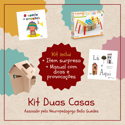 Duas Casas | Kit Pedagógico com Orientações da Bella Guedes