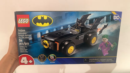 Lego - Perseguição de Batmóvel: Batman vs Coringa