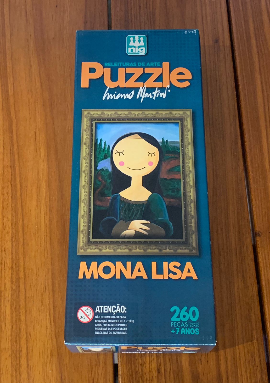 Puzzle Monalisa 260 Peças