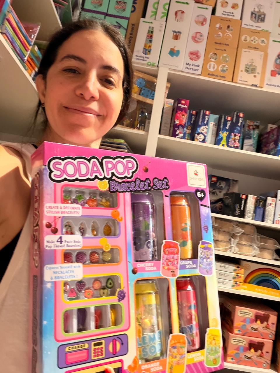 Kit de Miçangas em Latinha de Refri - Tema: Frutas