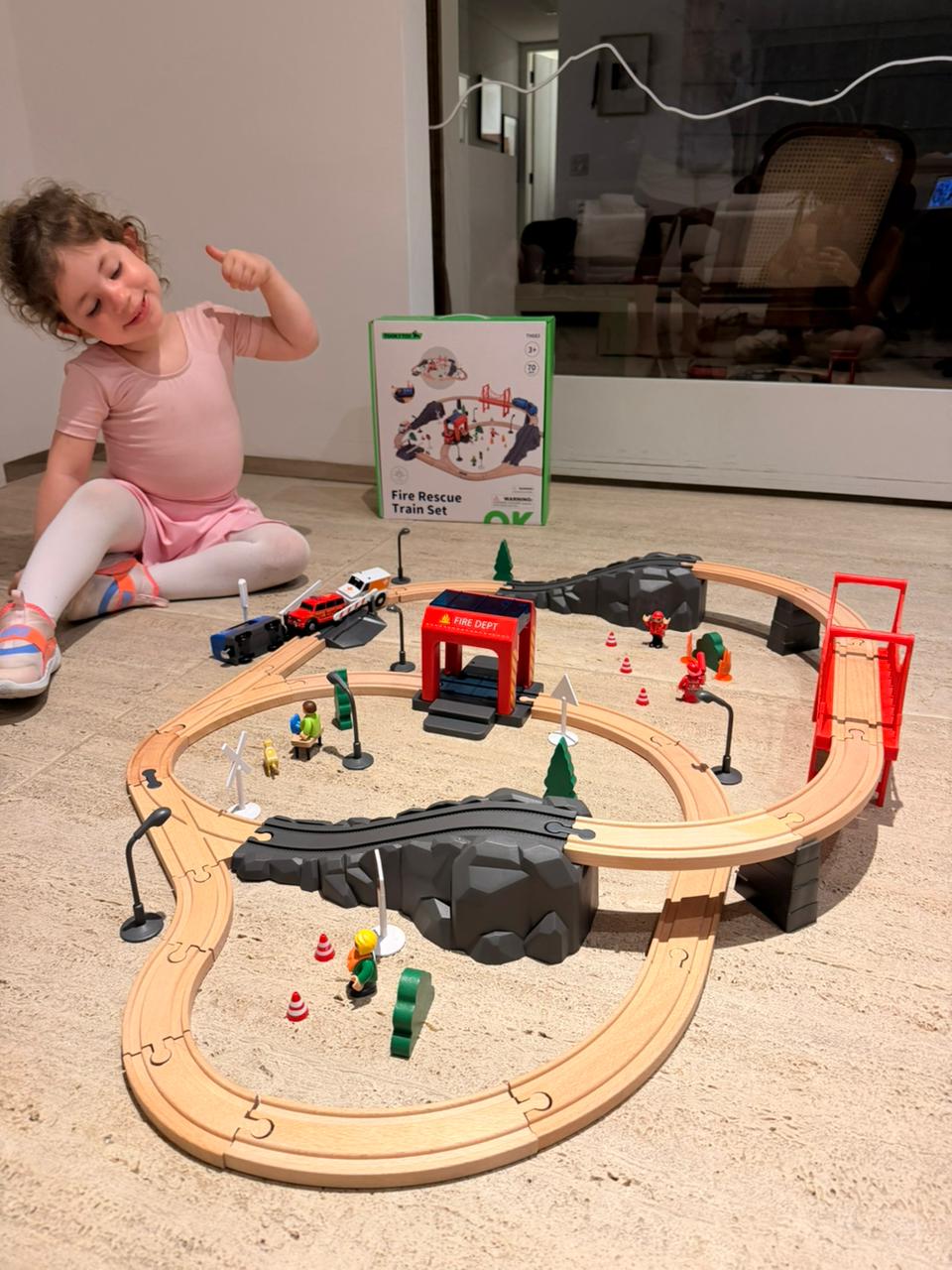 Conjunto Pista de Trem Grande