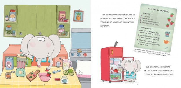 Livro - O piquenique do Gildo