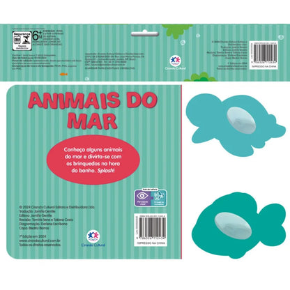Livro - Animais do mar