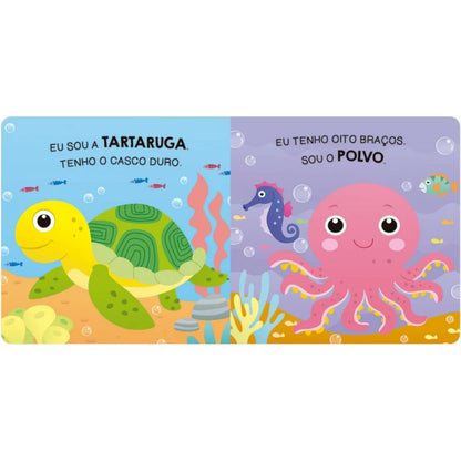 Livro - Animais do mar