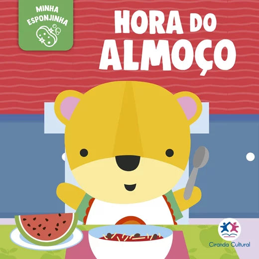 Livro de Banho - Hora do almoço