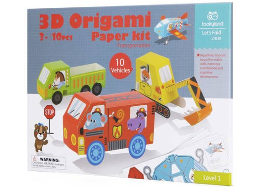 Origami 3D - Transportes
