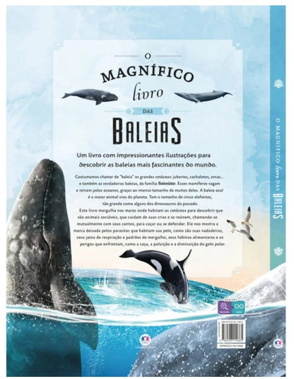 Livro - O magnifico livro das baleias
