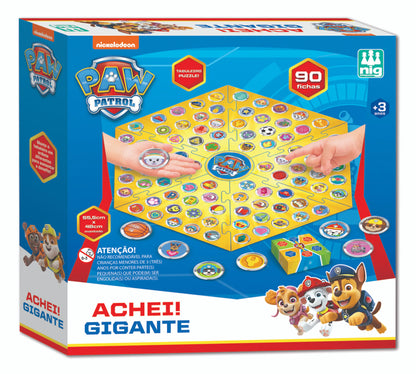 Jogo Achei! Gigante - Patrulha Canina