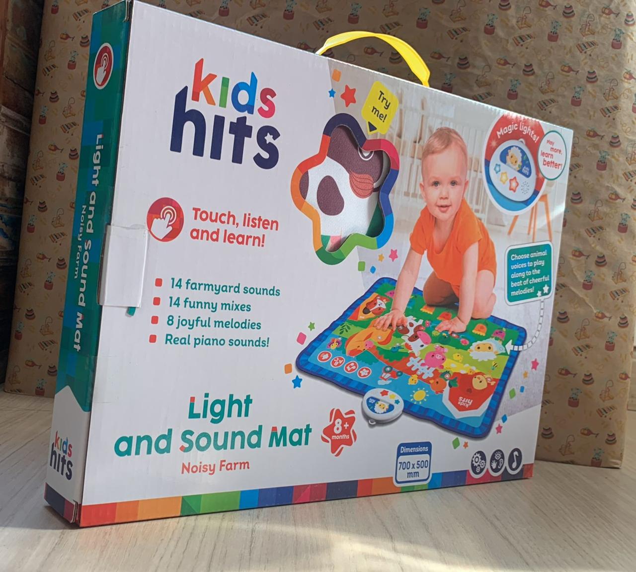 Kids Hits - Tapete Interativo, Tocar, Escutar e Aprender