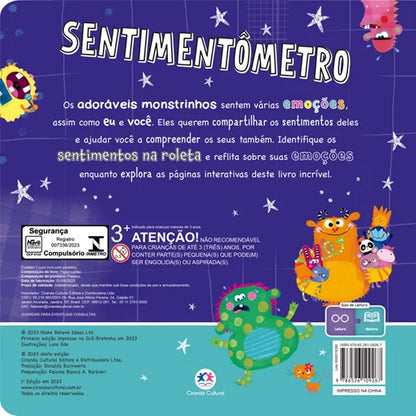 Livro Cartonado - Sentimentômetro