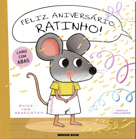 Livro - Feliz aniversario, Ratinho!