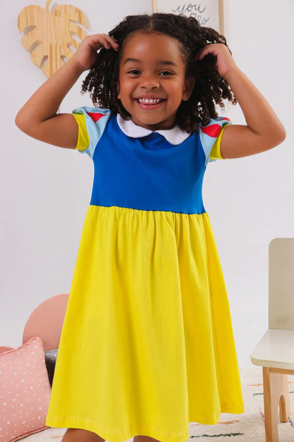 Pijama e Fantasia Branca de Neve