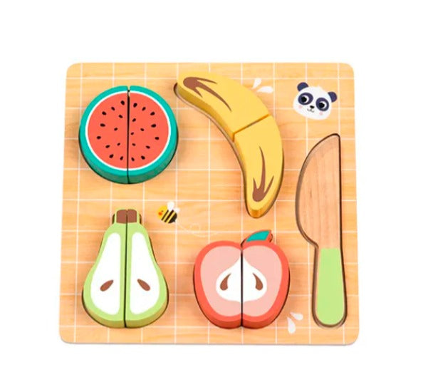 Cortando Alimentos - Frutas de Madeira