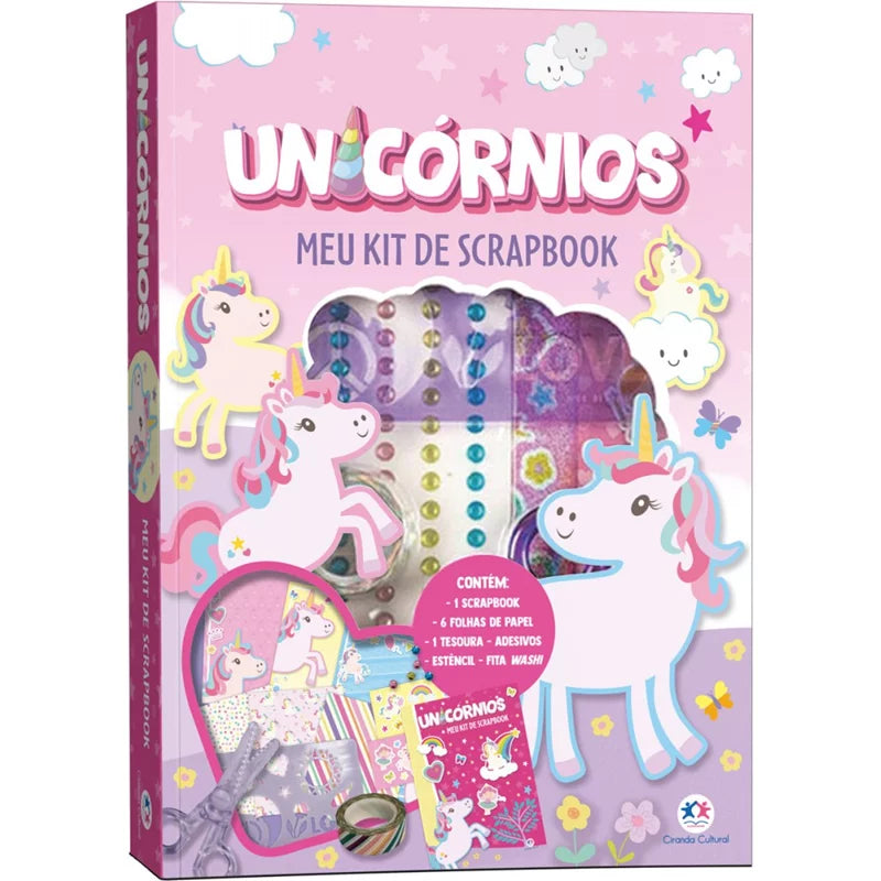 Meu Kit de Scrapbook - Unicórnios