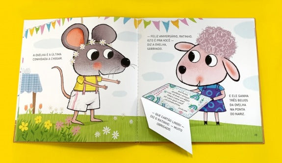 Livro - Feliz aniversario, Ratinho!