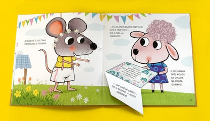 Livro - Feliz aniversario, Ratinho!