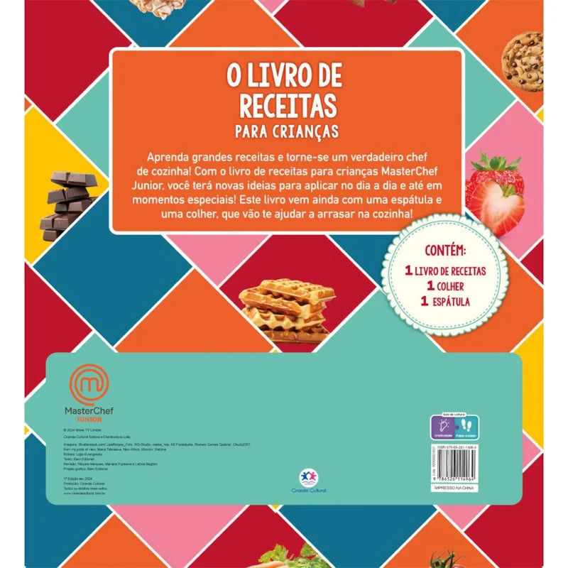 Livro - MasterChef Junior - O livro de receitas para crianças