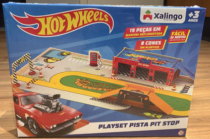 Playset Pista Pit Stop Hot Wheels