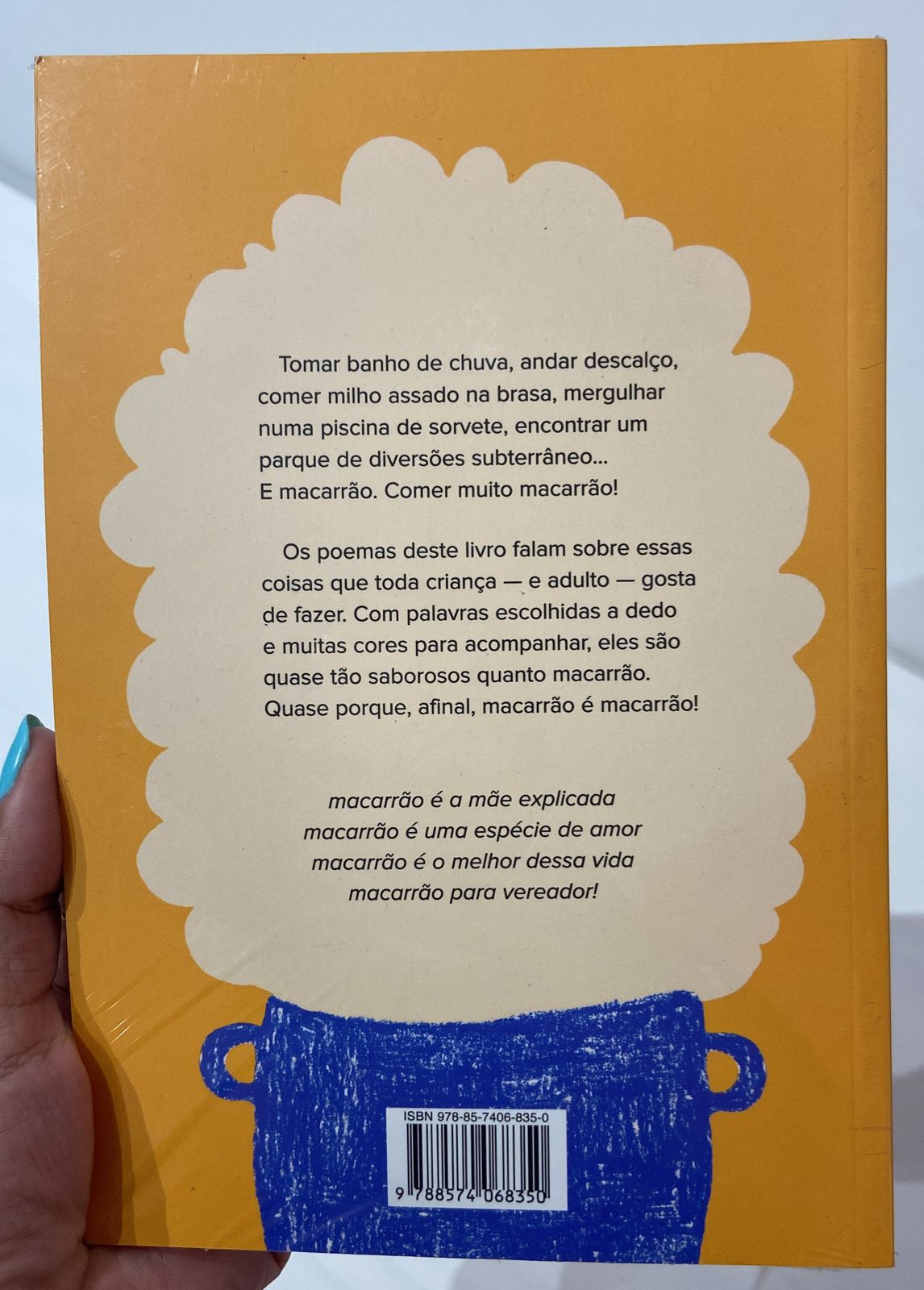 Livro - Poemas com macarrão