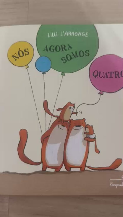 Livro - Nós agora somos quatro