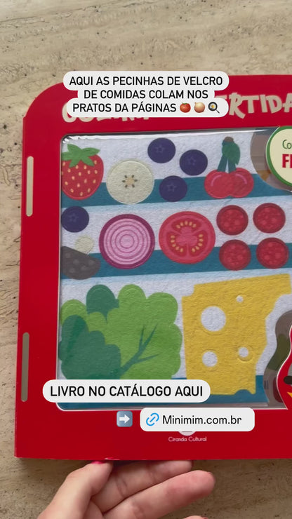 Livro Cartonado Cozinha Divertida