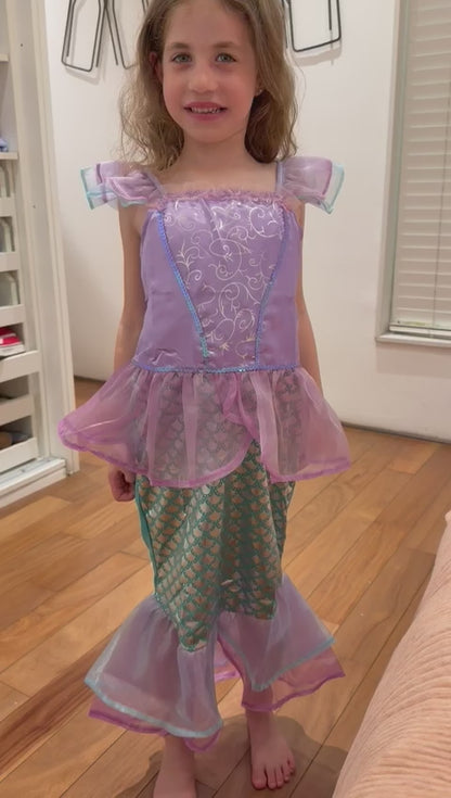 Vestido de Princesa Sereia