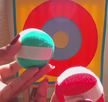 Bola ao Alvo Colorido