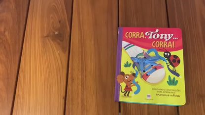 Livro - Corra, Tony... Corra! Aprenda a Amarrar o Cadarço!