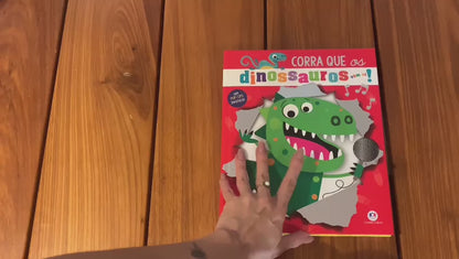 Livro - Corra que os Dinossauros vem ai!