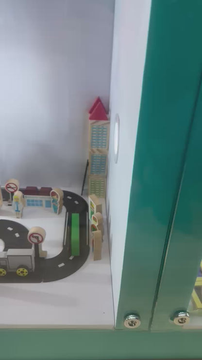 Pista Construtiva em Madeira