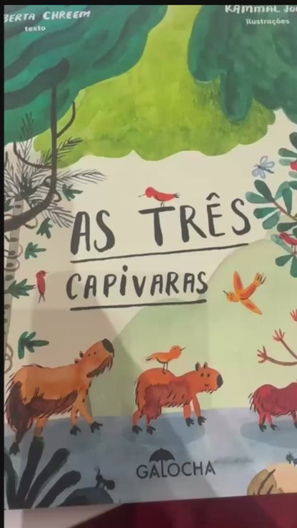 Livro - As Três Capivaras