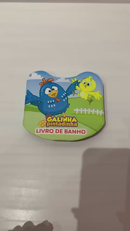 Livro de Banho - Galinha Pintadinha