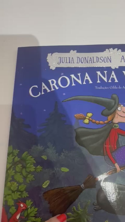 Livro - Carona na vassoura