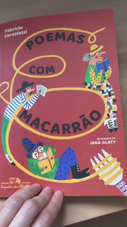 Livro - Poemas com macarrão