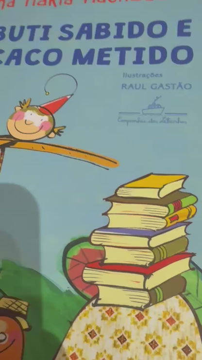 Livro - Jabuti sabido e macaco metido
