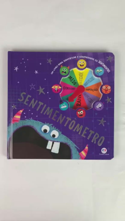 Livro Cartonado - Sentimentômetro