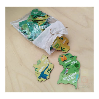 Mapa Brasil - Regiões, Estados e Capitais