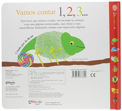 Livro Sensorial - Vamos Contar 1,2,3