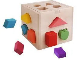 Cubo de Encaixe Formas Coloridas