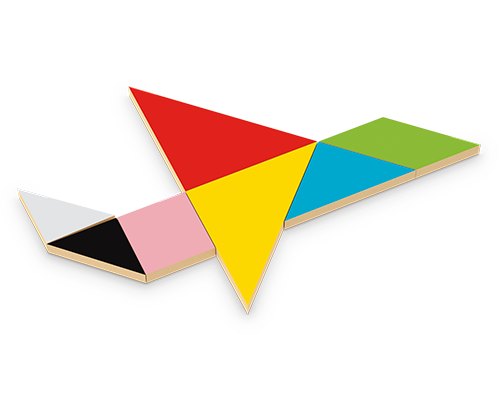 Tangram Colorido