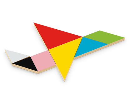 Tangram Colorido