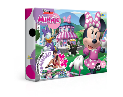 Quebra-Cabeça Grandão - 48 peças - Minnie