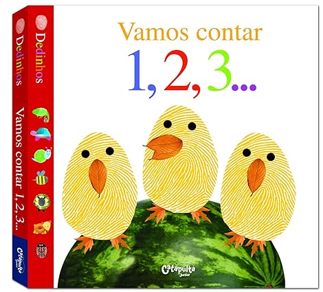 Livro Sensorial - Vamos Contar 1,2,3